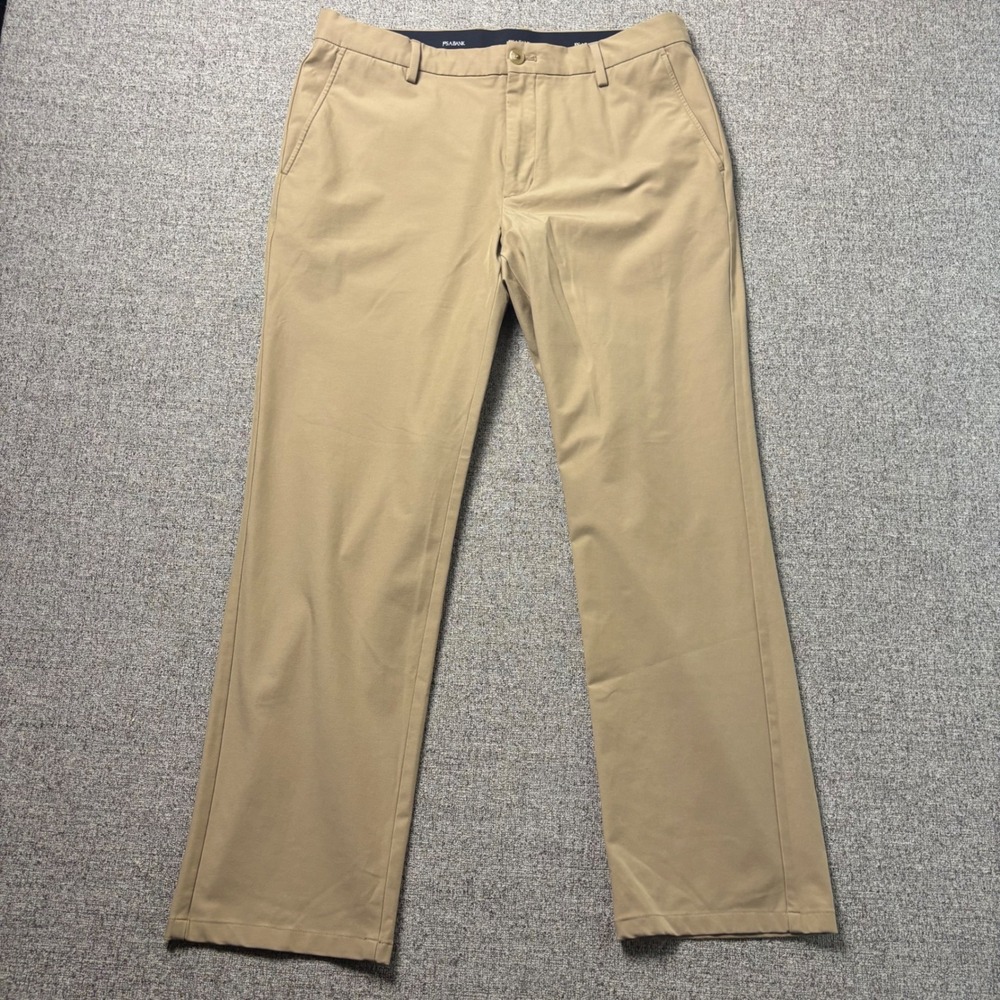 Jos. A. Bank Pants Mens 34x30 Tailored Fit Traveler Khaki Stretch Chino